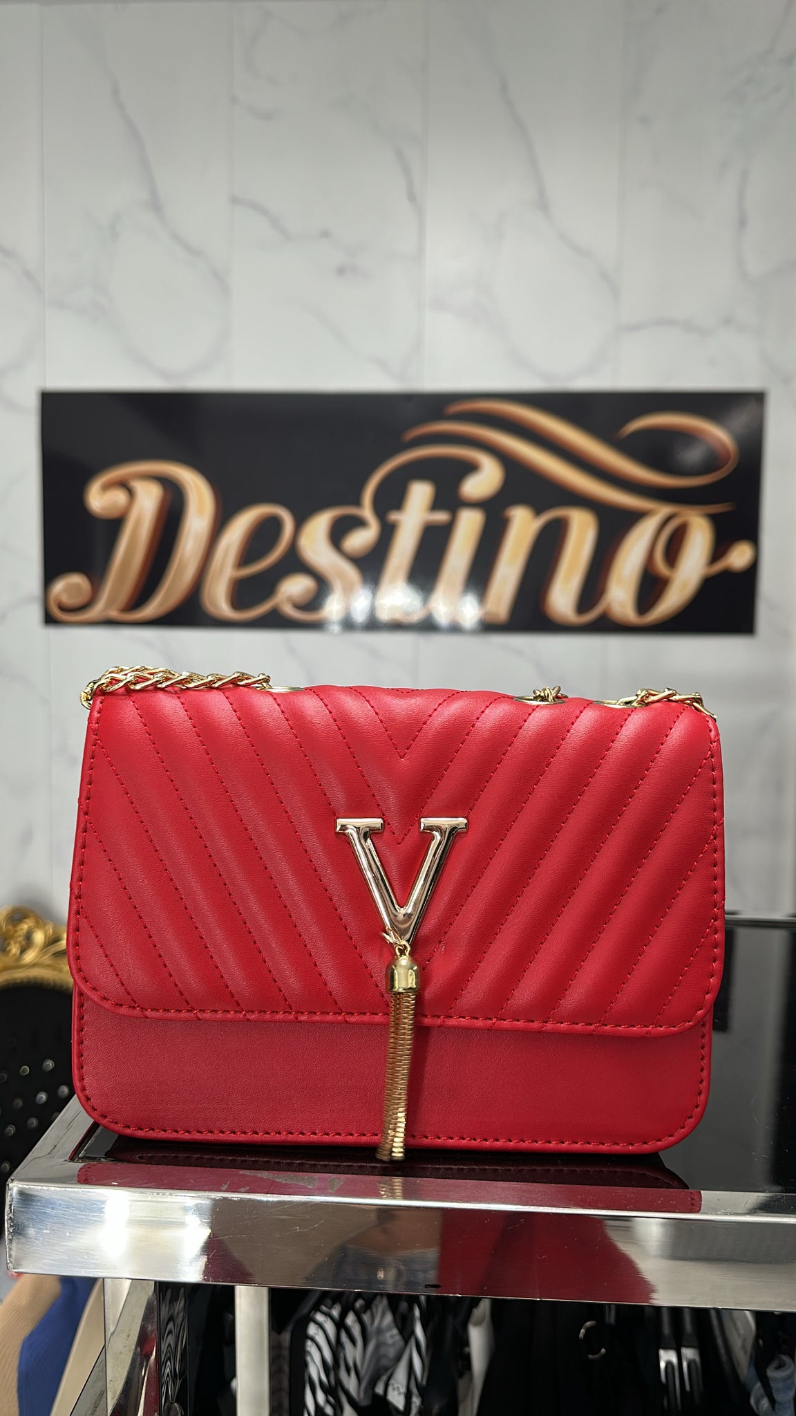 bolso v rojo