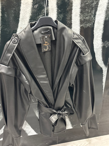 Blazer poli piel Juana