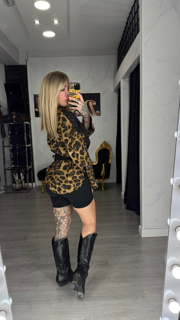 Camisa leopardo