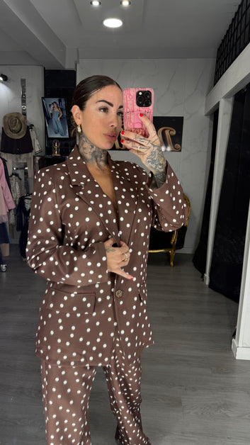 ￼ Conjunto Choko lunares