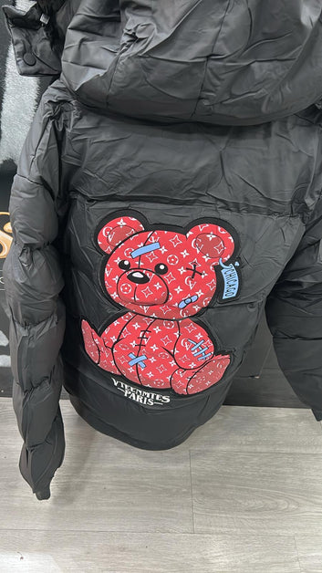 chaqueta oso roja