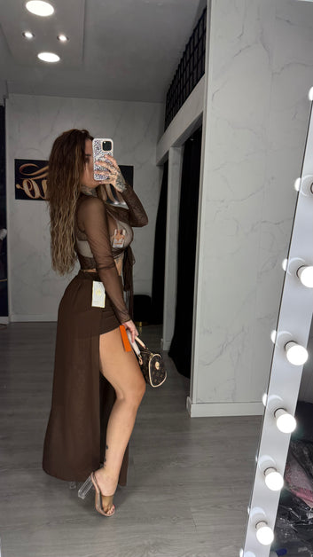 Pantalón falda tul