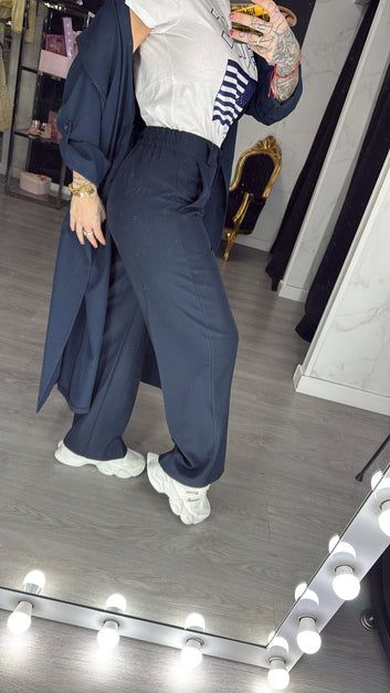 Pantalón pinza azul