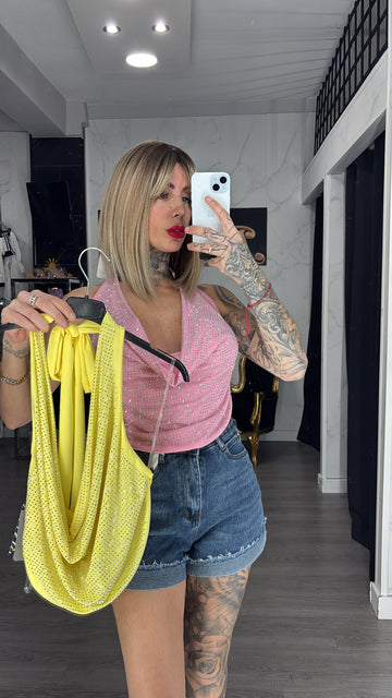 Camiseta, princesa amarilla