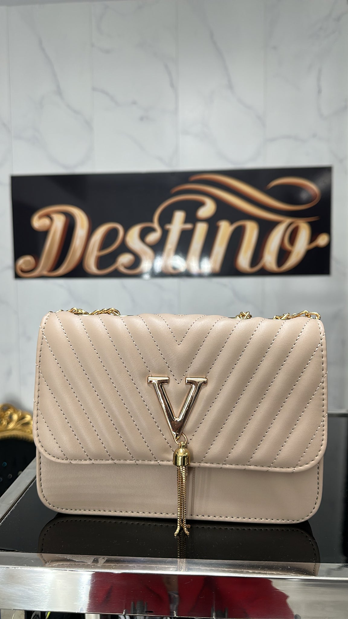 bolso v beige
