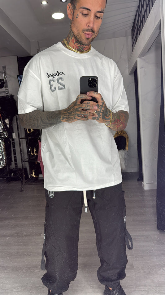 camiseta Los Ángeles blanca ￼