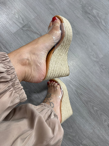Cuña, transparente