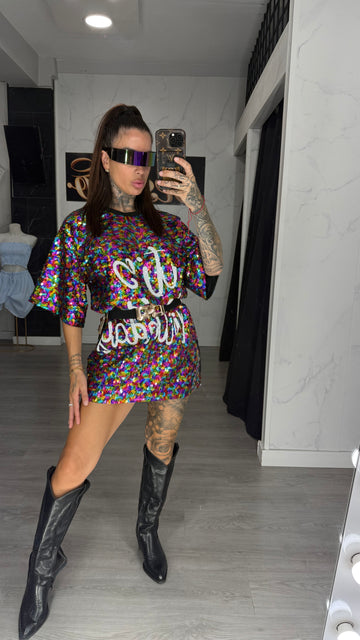 Vestido colorines