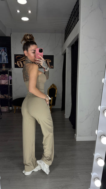 Pantalon carmen kaki