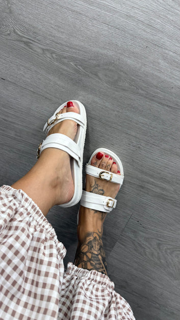 Sandalias blanca