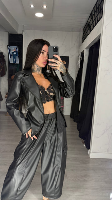 Chaqueta rocio negra