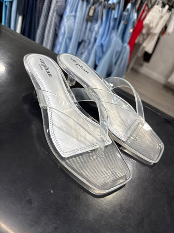 Sandalia transparente