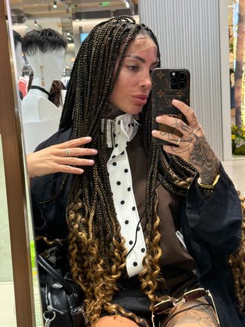 Peluca trenza