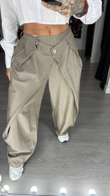 Pantalón capa taupe