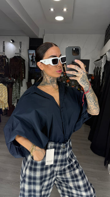 Camisa azul
