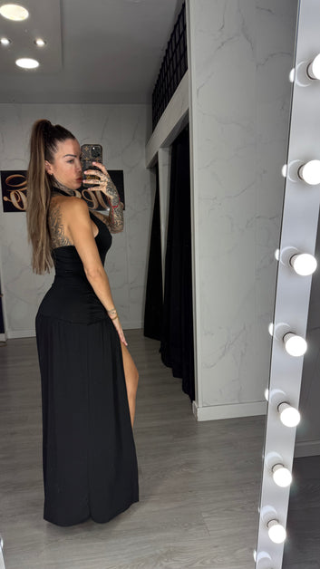 Vestido concha negro
