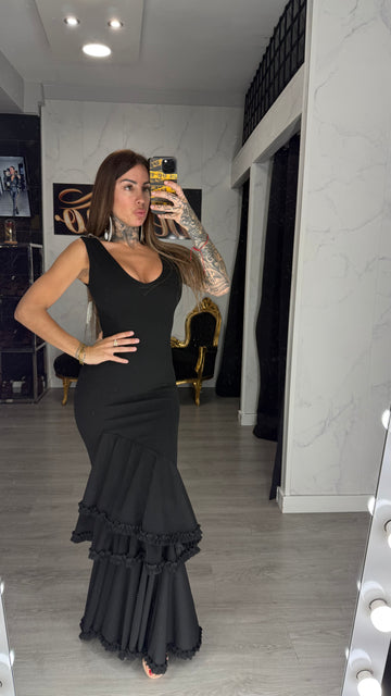 Vestido Triana negro