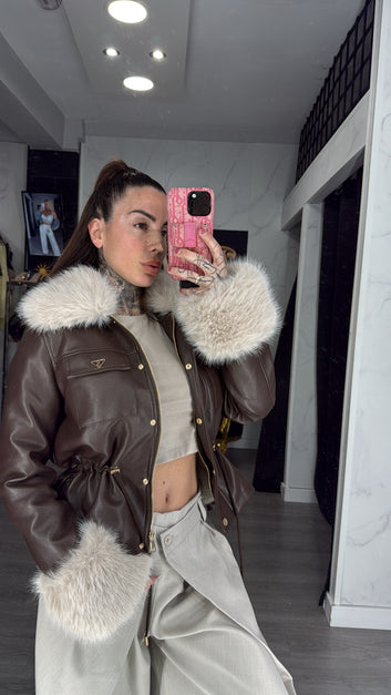 Chaqueta Piolín, chocolate