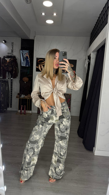 Pantalón estampado