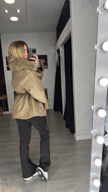 Chaqueta seba camel
