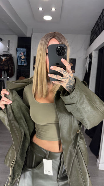 Chaqueta seba verde