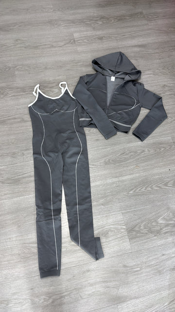 Mono rocio gris