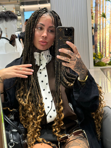 Peluca trenza