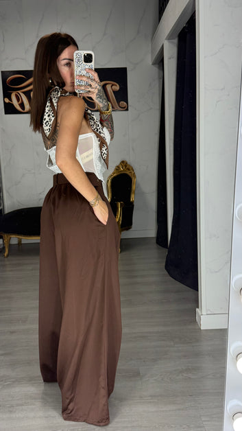 Pantalón gardenia marrón