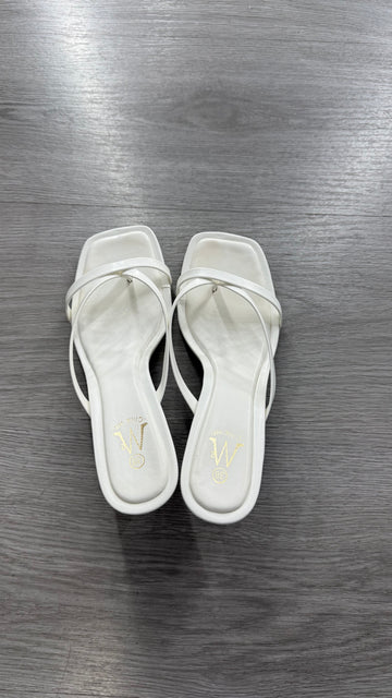 Tacón blanco