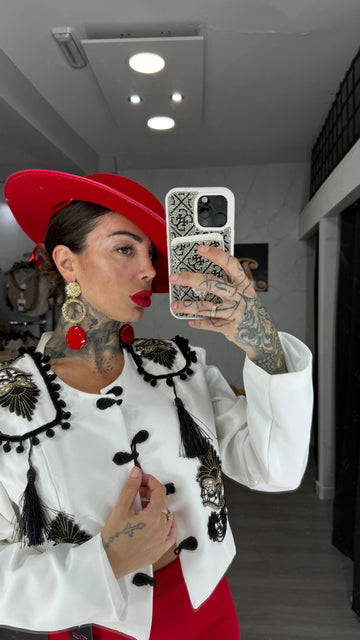 Sombrero, cordobés rojo