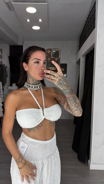 Top blanco