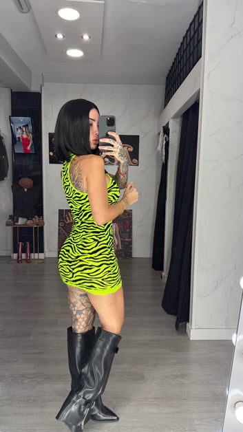 Vestido cebra