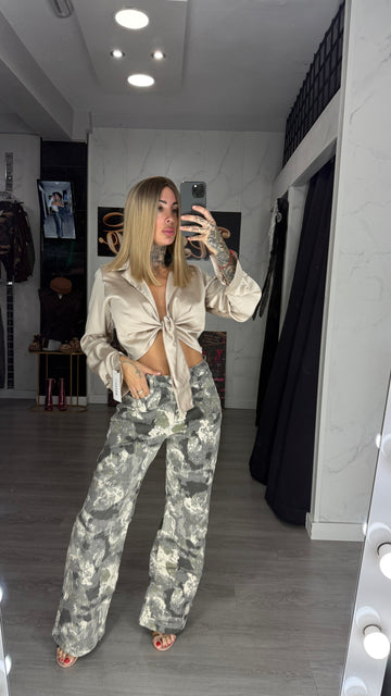 Pantalón estampado