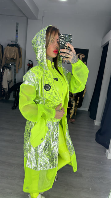 Chaqueta fluorescente