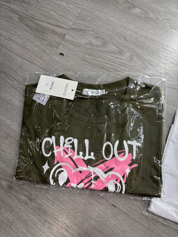 Camiseta Cecilia verde