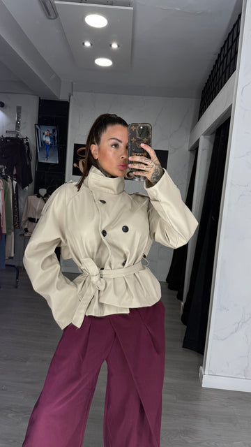 Chaqueta Puri beige