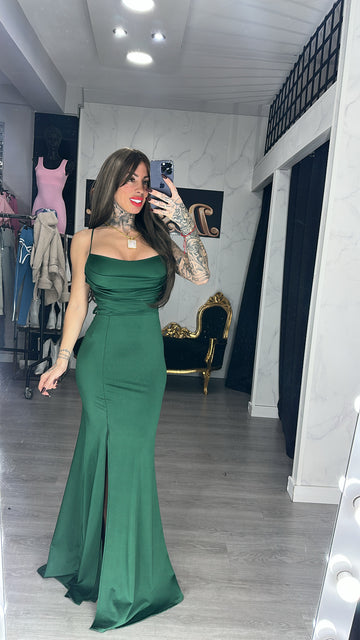 Vestidos cenicienta verde