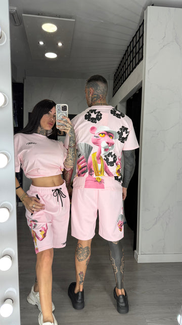 Conjunto pantera rosa
