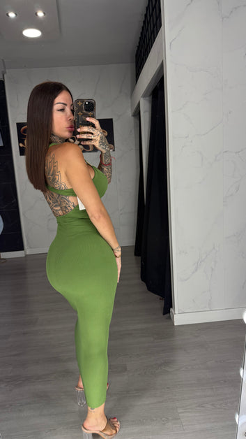 Vestido Julieta verde