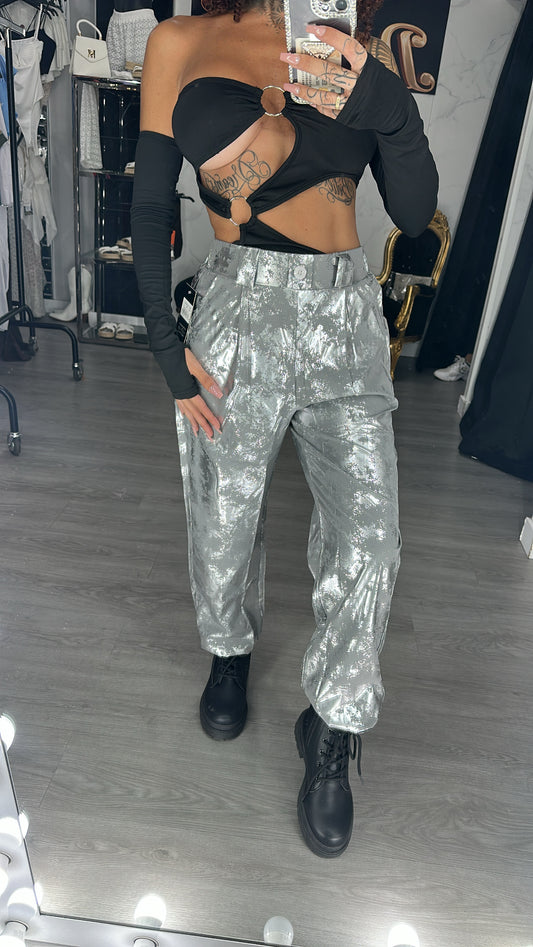 pantalón plata