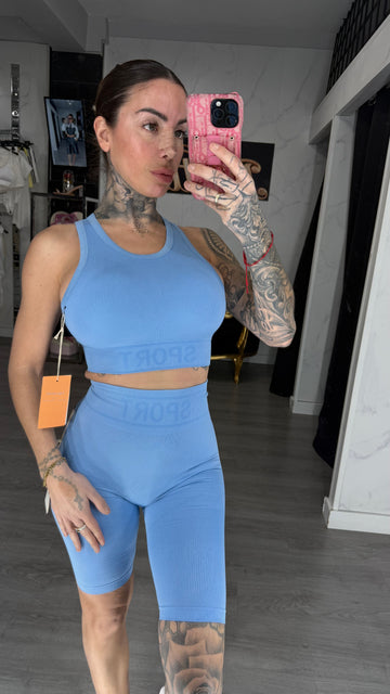 Conjunto sport azul