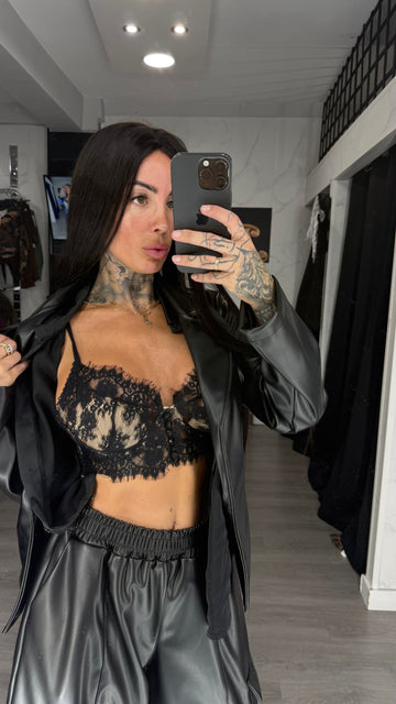 Top encaje