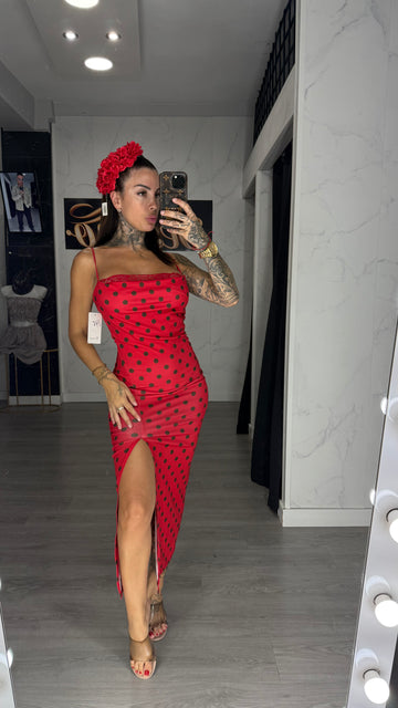 Vestido lunares