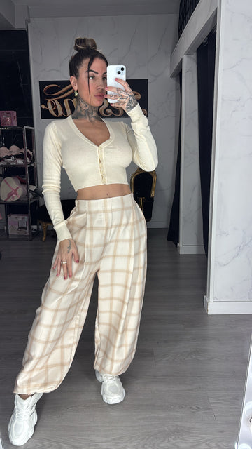 Pantalón cuadro Julieta