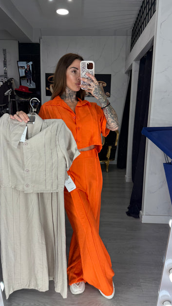 Conjunto Lidia taupe