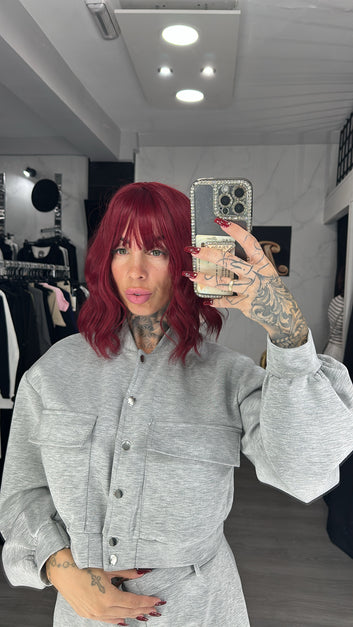 peluca roja
