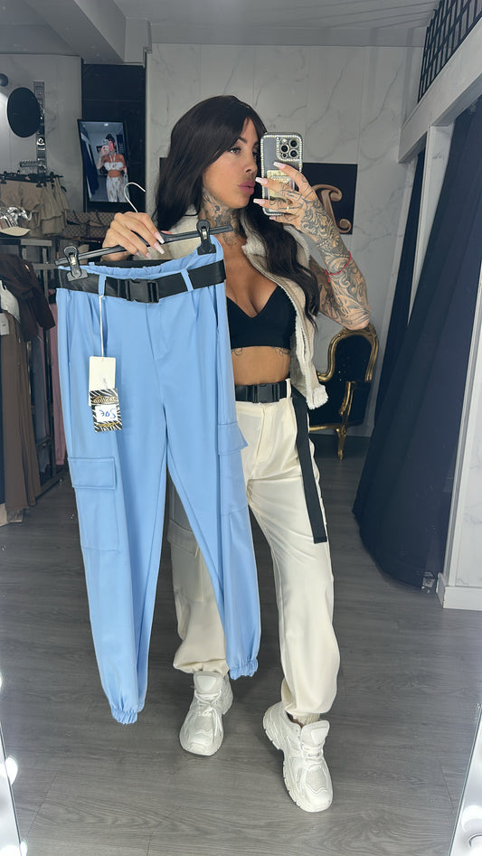 pantalon ana celeste