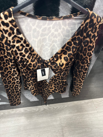 Body Aitana, leopardo color oscuro