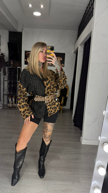 Camisa leopardo