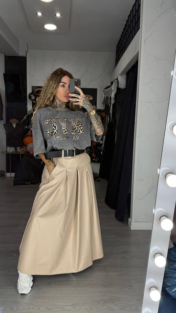 Falda larga